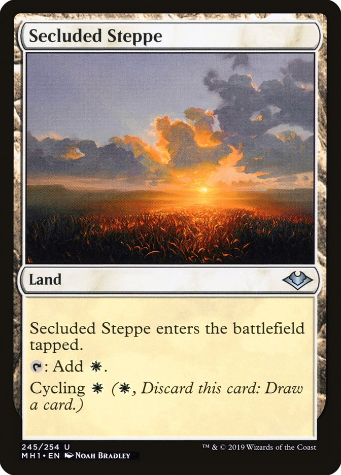 Secluded Steppe [Modern Horizons] - Magic: The Gathering - Card Brawlers | Quebec | Canada |
