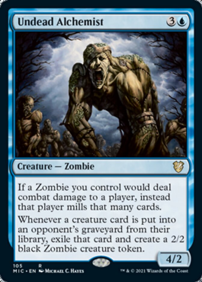 Undead Alchemist [Innistrad: Midnight Hunt Commander] - Magic: The Gathering - Card Brawlers | Quebec | Canada |