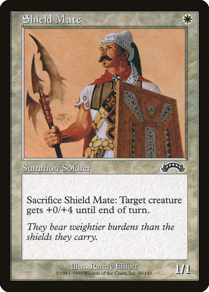 Shield Mate [Exodus] - Magic: The Gathering - Card Brawlers | Quebec | Canada |