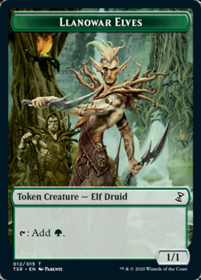 Llanowar Elves Token [Time Spiral Remastered Tokens] - Magic: The Gathering - Card Brawlers | Quebec | Canada |