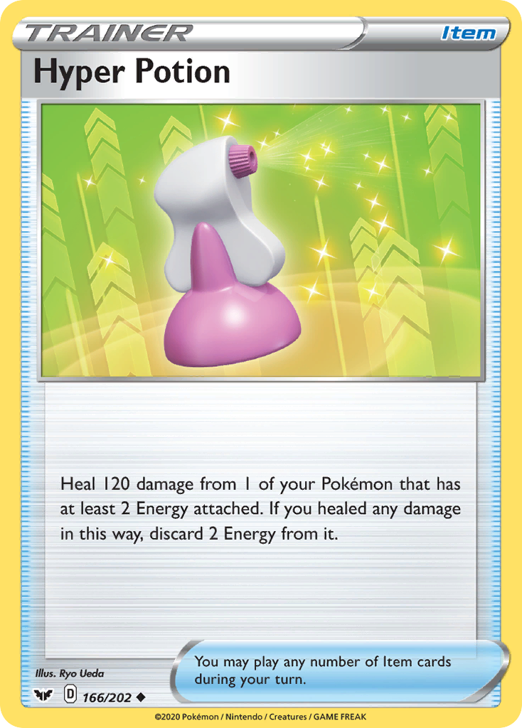 Hyper Potion (166/202) [Sword & Shield: Base Set] - Pokémon - Card Brawlers | Quebec | Canada |