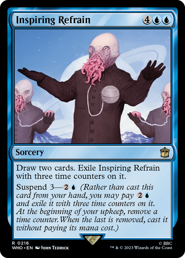 Inspiring Refrain [Doctor Who] - Magic: The Gathering - Card Brawlers | Quebec | Canada |