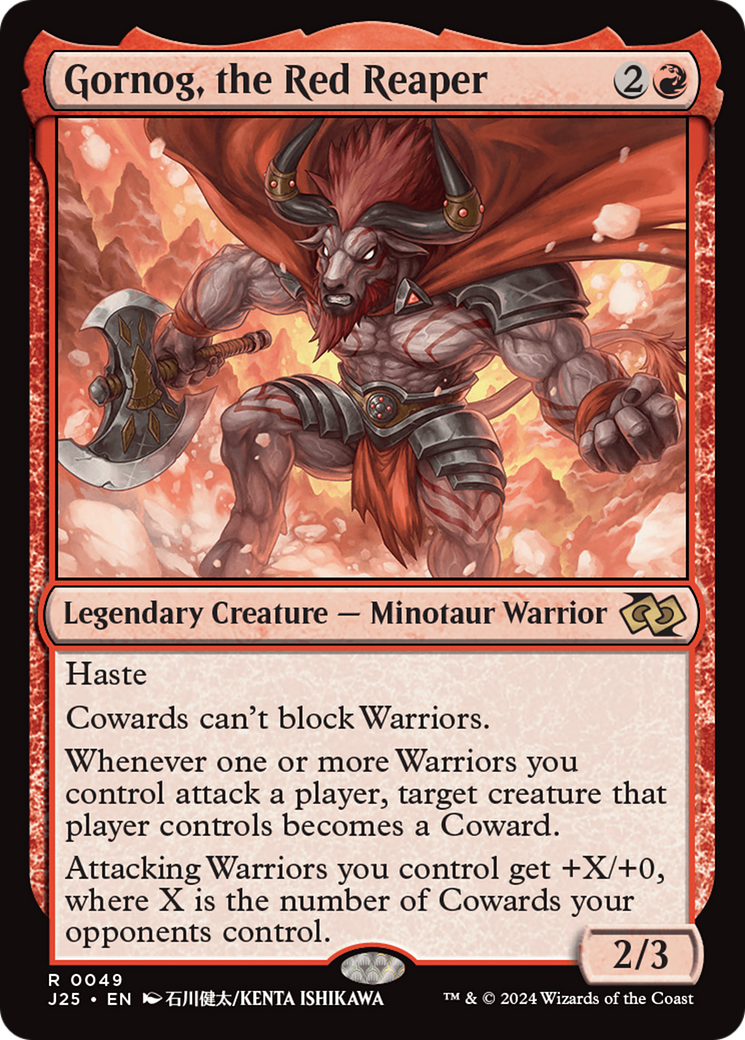 Gornog, the Red Reaper (Anime) [Foundations Jumpstart] - Magic: The Gathering - Card Brawlers | Quebec | Canada |