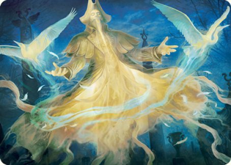 Heron-Blessed Geist Art Card [Innistrad: Crimson Vow Art Series] - Magic: The Gathering - Card Brawlers | Quebec | Canada |