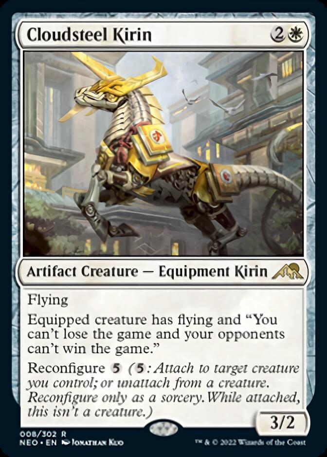 Cloudsteel Kirin [Kamigawa: Neon Dynasty] - Magic: The Gathering - Card Brawlers | Quebec | Canada |