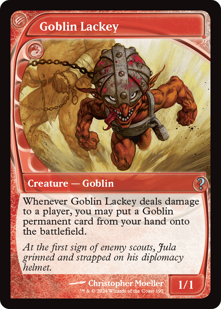 Goblin Lackey (Future Sight) [Mystery Booster 2] - Magic: The Gathering - Card Brawlers | Quebec | Canada |