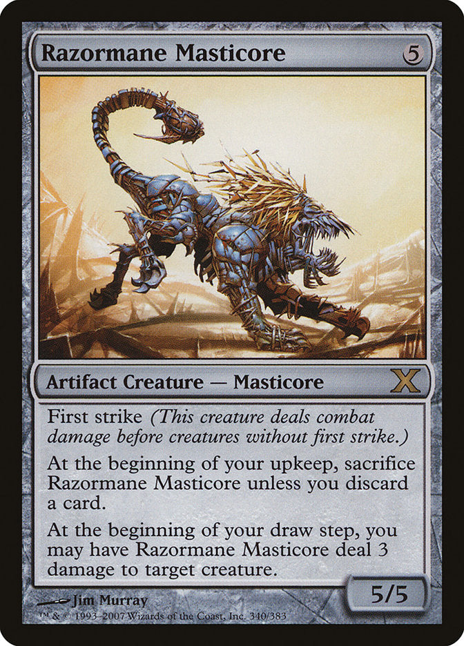 Razormane Masticore [Tenth Edition] - Magic: The Gathering - Card Brawlers | Quebec | Canada |