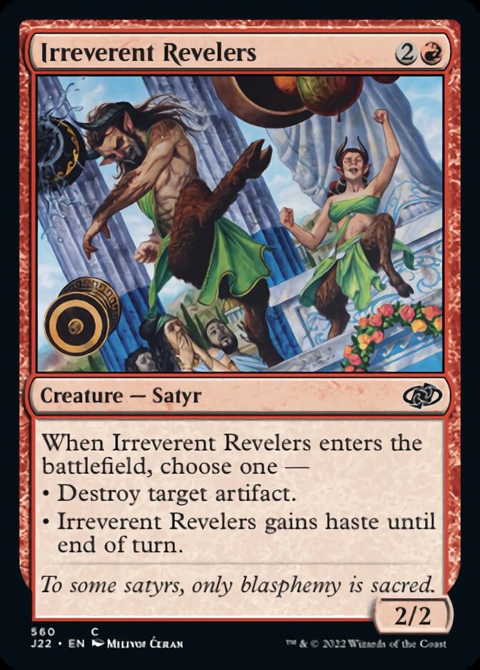 Irreverent Revelers [Jumpstart 2022] - Magic: The Gathering - Card Brawlers | Quebec | Canada |