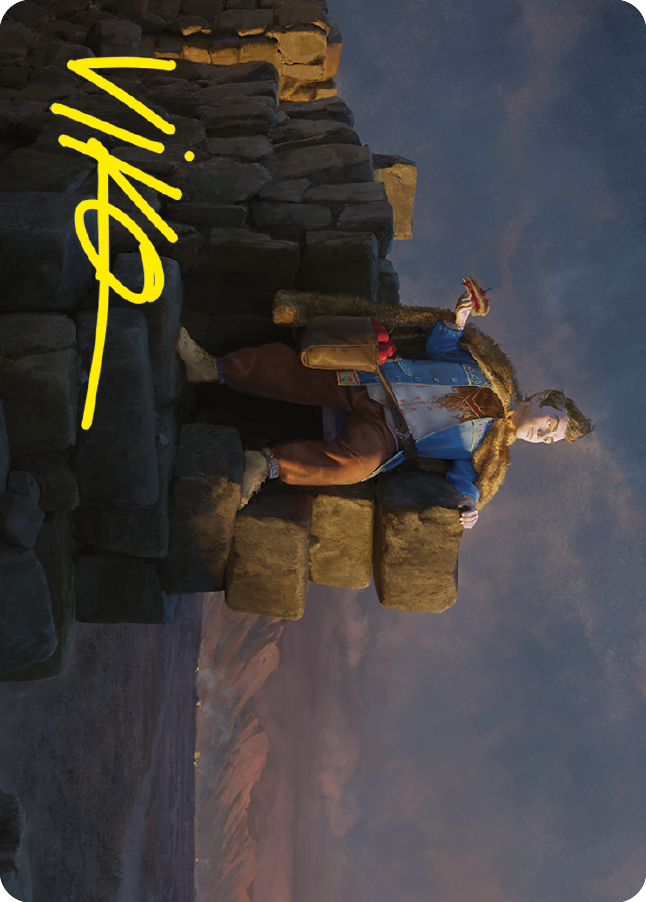 Pippin, Warden of Isengard Art Card (Gold-Stamped Signature) [The Lord of the Rings: Tales of Middle-earth Art Series] - Magic: The Gathering - Card Brawlers | Quebec | Canada |