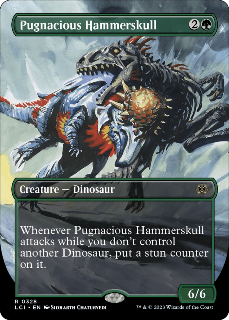 Pugnacious Hammerskull (Borderless) [The Lost Caverns of Ixalan] - Magic: The Gathering - Card Brawlers | Quebec | Canada |