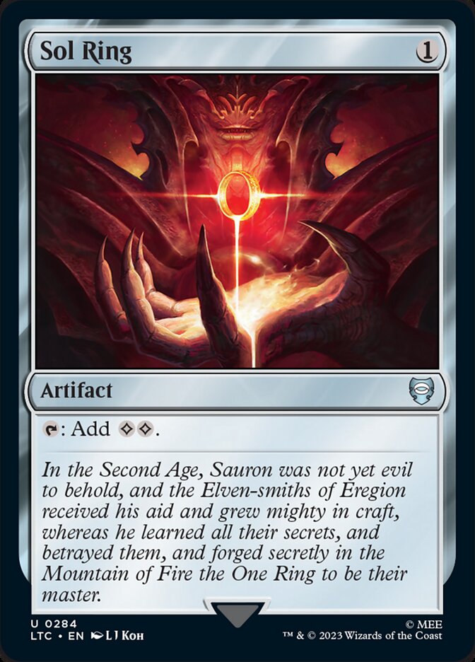 Sol Ring [The Lord of the Rings: Tales of Middle-Earth Commander] - Magic: The Gathering - Card Brawlers | Quebec | Canada |