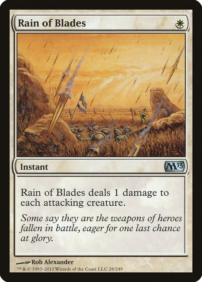 Rain of Blades [Magic 2013] - Magic: The Gathering - Card Brawlers | Quebec | Canada |