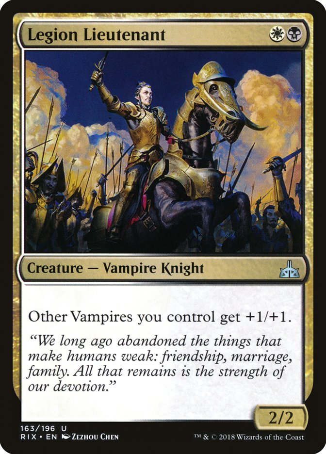 Legion Lieutenant [Rivals of Ixalan] - Magic: The Gathering - Card Brawlers | Quebec | Canada |