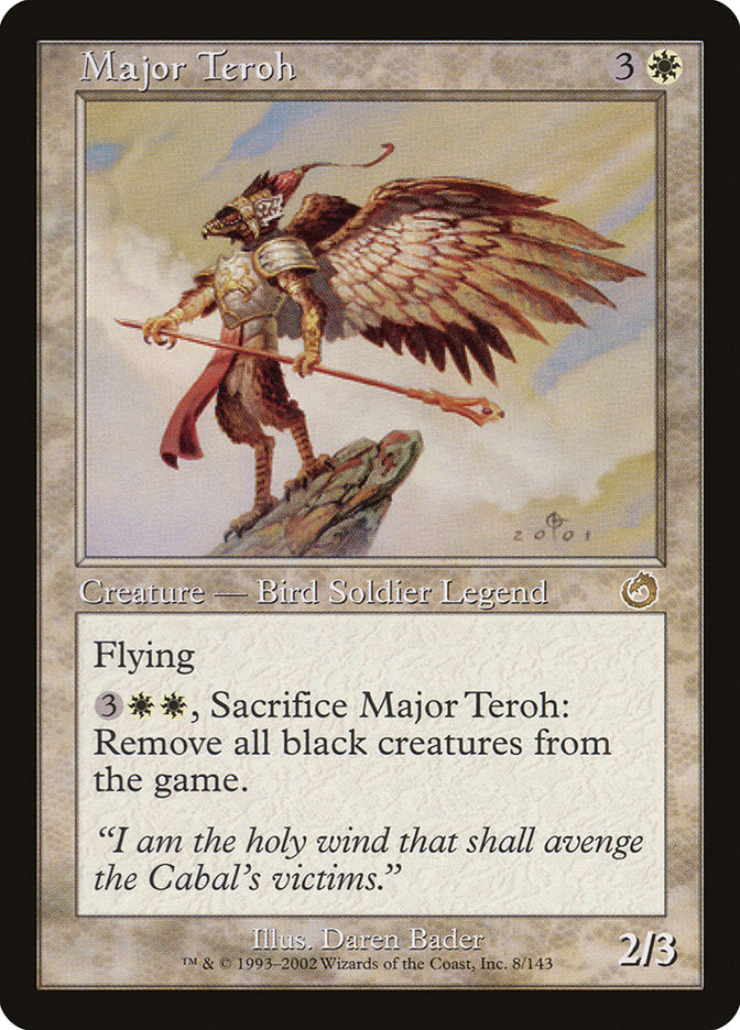 Major Teroh [Torment] - Magic: The Gathering - Card Brawlers | Quebec | Canada |