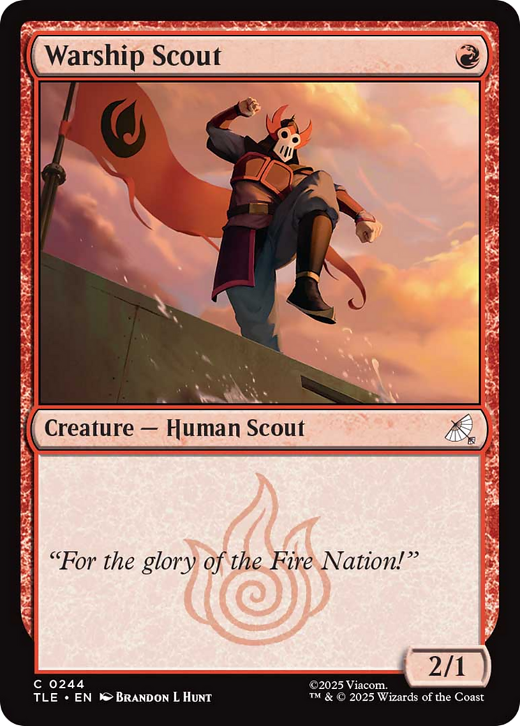 Warship scout [Avatar: The Last Airbender: Eternal-Legal] - Magic: The Gathering - Card Brawlers | Quebec | Canada |