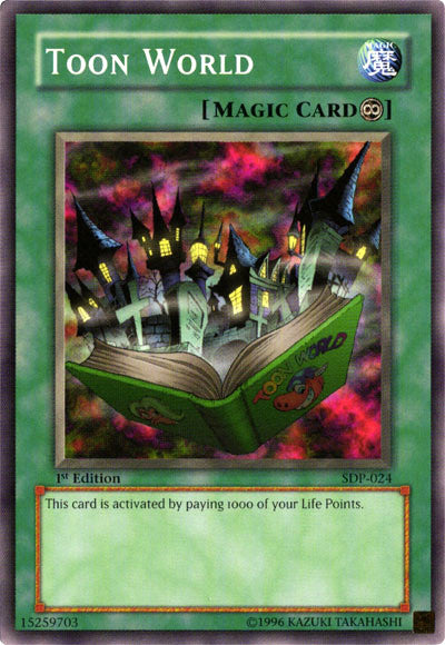 Toon World [SDP-024] Common - Yu-Gi-Oh! - Card Brawlers | Quebec | Canada |