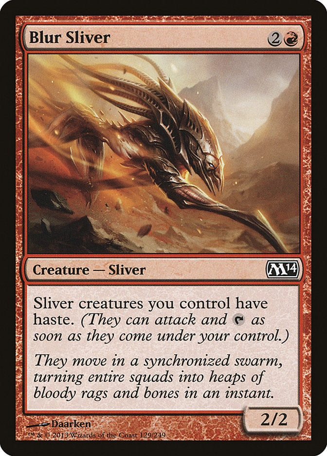 Blur Sliver [Magic 2014] - Magic: The Gathering - Card Brawlers | Quebec | Canada |