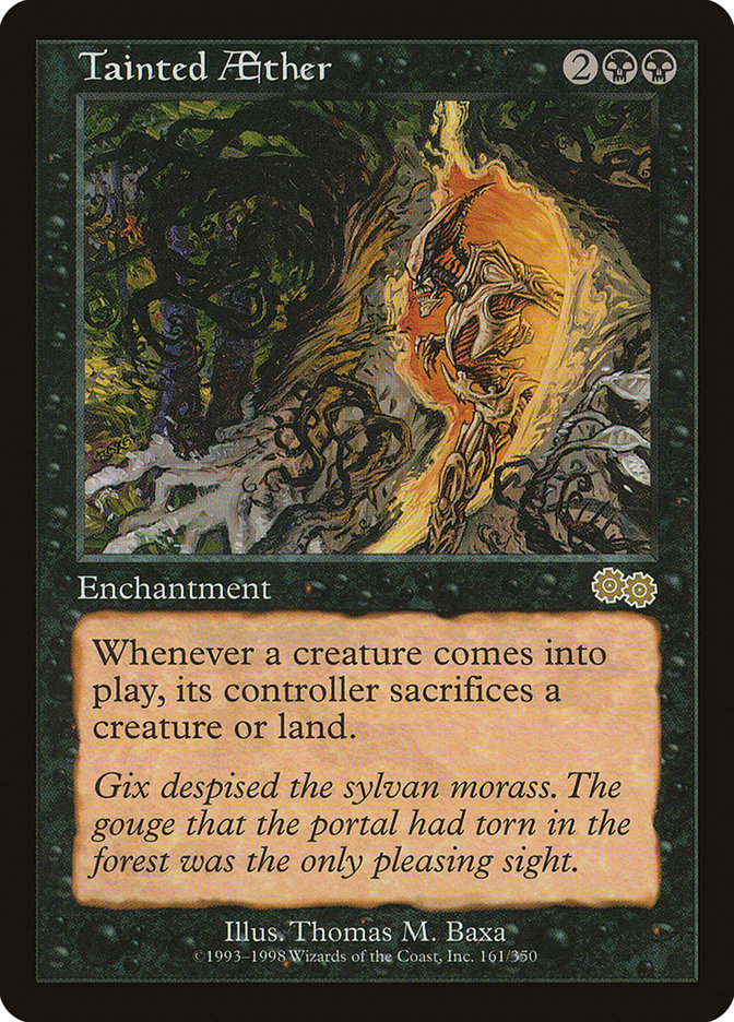 Tainted Aether [Urza's Saga] - Magic: The Gathering - Card Brawlers | Quebec | Canada |