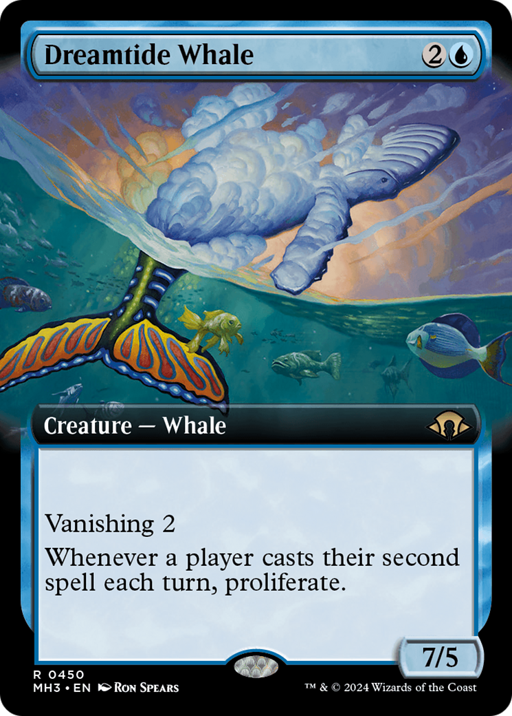 Dreamtide Whale (Extended Art) [Modern Horizons 3] - Magic: The Gathering - Card Brawlers | Quebec | Canada |