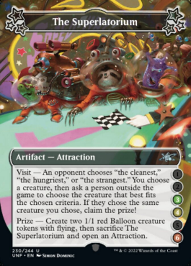 The Superlatorium (3-4-6) [Unfinity] - Magic: The Gathering - Card Brawlers | Quebec | Canada |