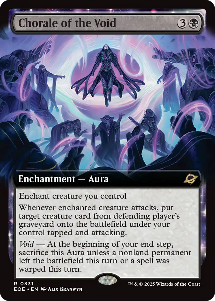 Chorale of the Void (Extended Art) [Edge of Eternities] - Magic: The Gathering - Card Brawlers | Quebec | Canada |