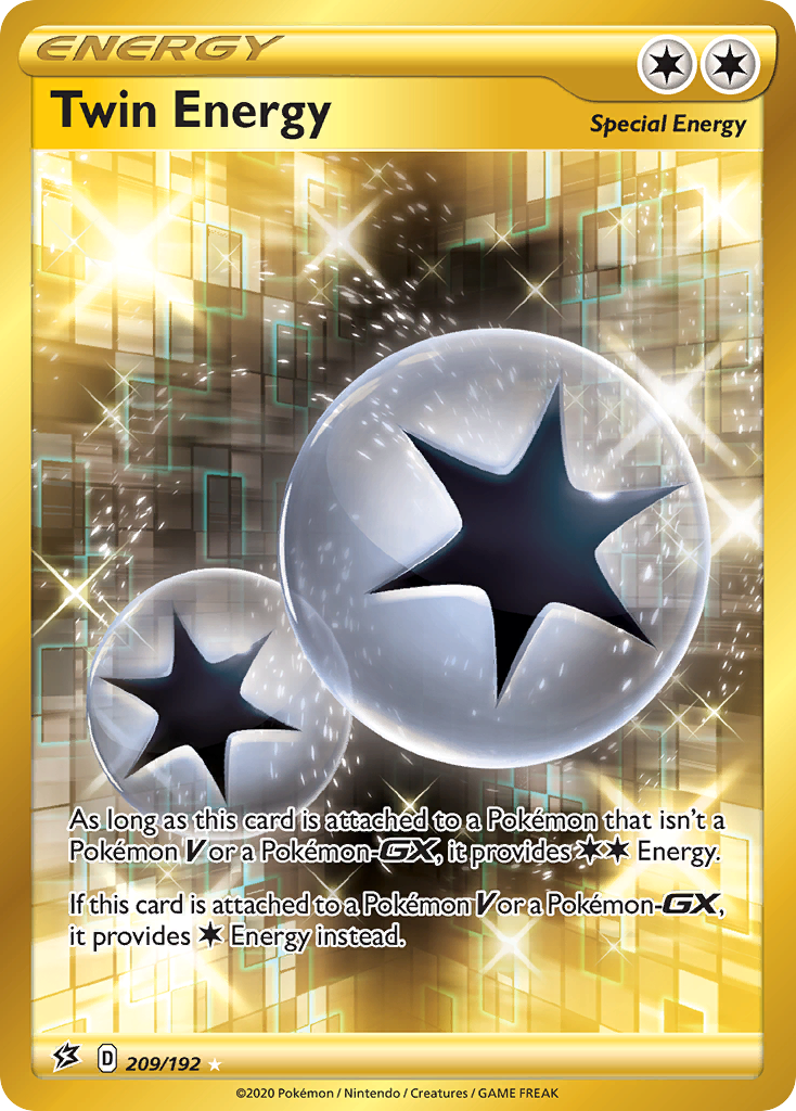 Twin Energy (209/192) [Sword & Shield: Rebel Clash] - Pokémon - Card Brawlers | Quebec | Canada |