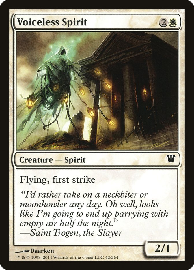 Voiceless Spirit [Innistrad] - Magic: The Gathering - Card Brawlers | Quebec | Canada |