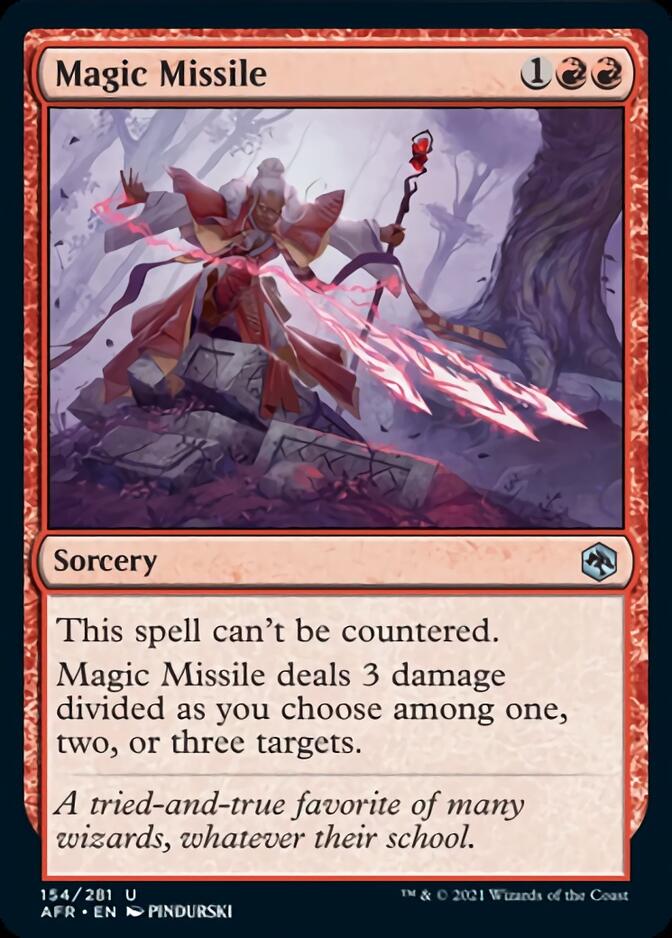 Magic Missile [Dungeons & Dragons: Adventures in the Forgotten Realms] - Magic: The Gathering - Card Brawlers | Quebec | Canada |