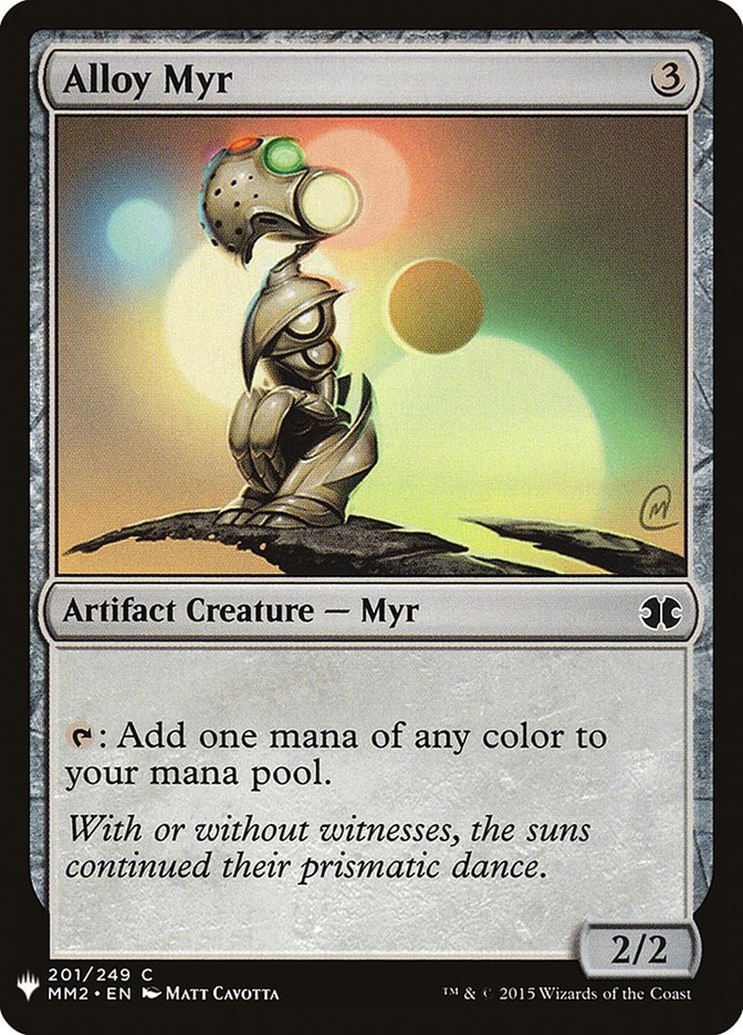 Alloy Myr [Mystery Booster] - Magic: The Gathering - Card Brawlers | Quebec | Canada |