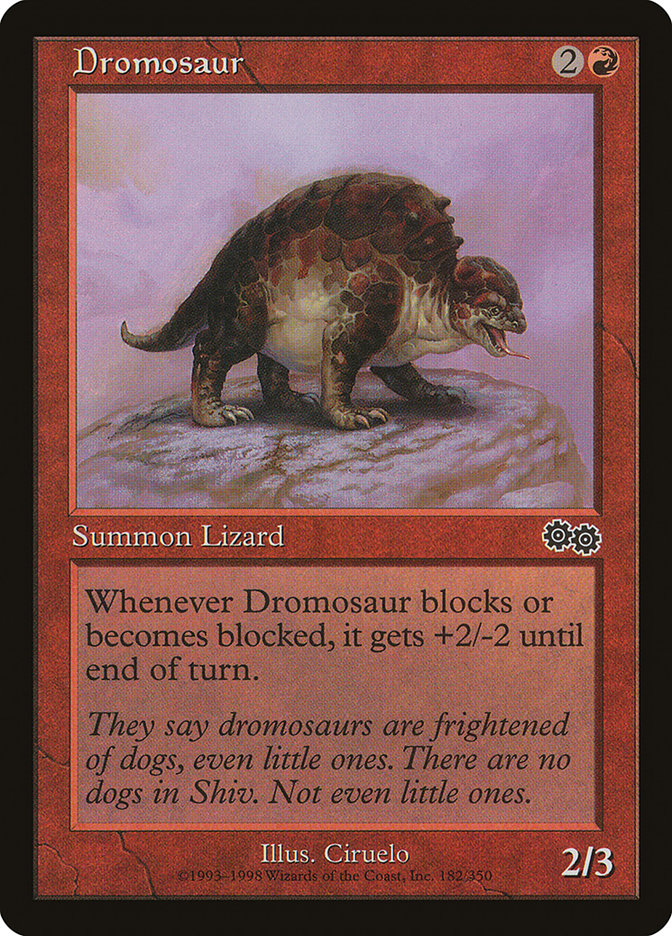 Dromosaur [Urza's Saga] - Magic: The Gathering - Card Brawlers | Quebec | Canada |