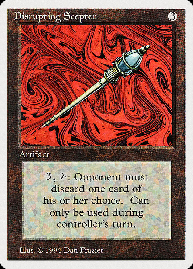 Disrupting Scepter [Summer Magic / Edgar] - Magic: The Gathering - Card Brawlers | Quebec | Canada |