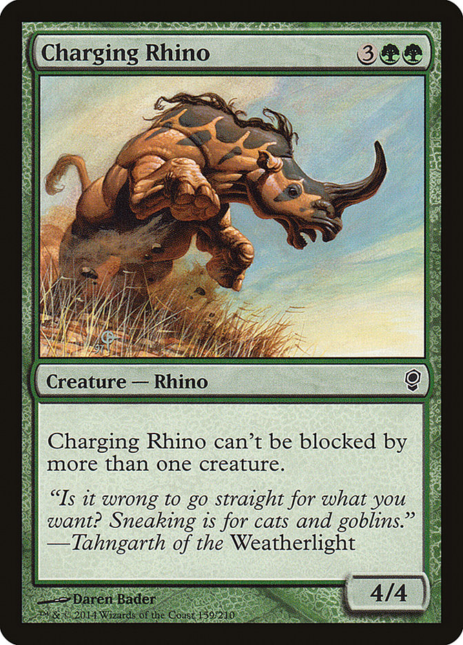 Charging Rhino [Conspiracy] - Magic: The Gathering - Card Brawlers | Quebec | Canada |