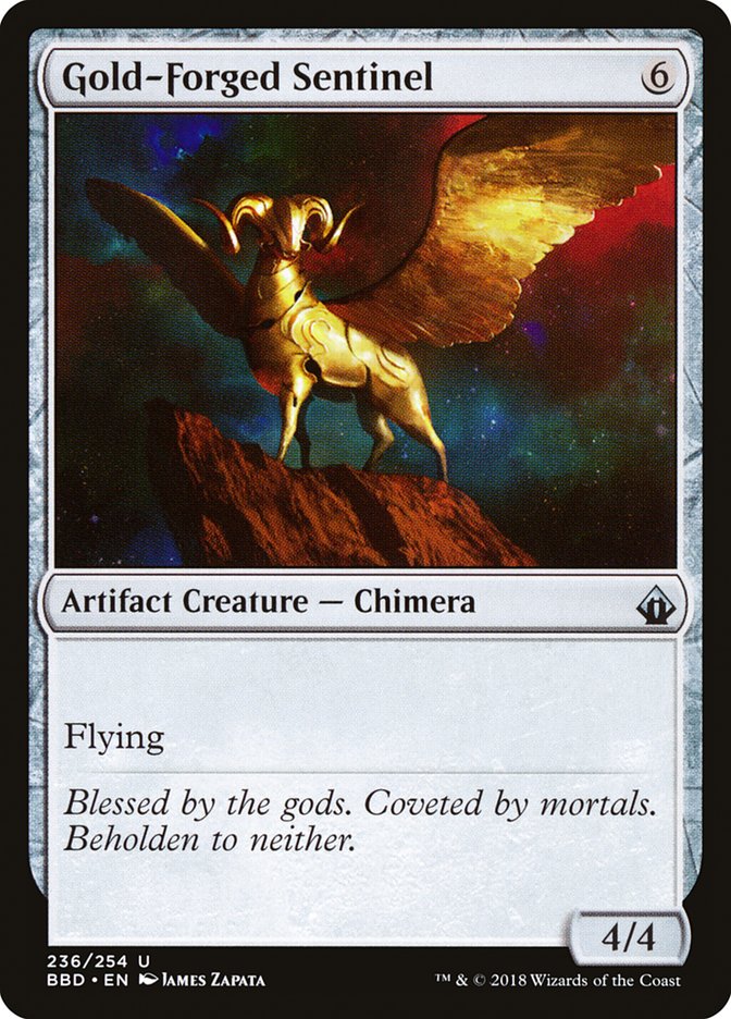 Gold-Forged Sentinel [Battlebond] - Magic: The Gathering - Card Brawlers | Quebec | Canada |