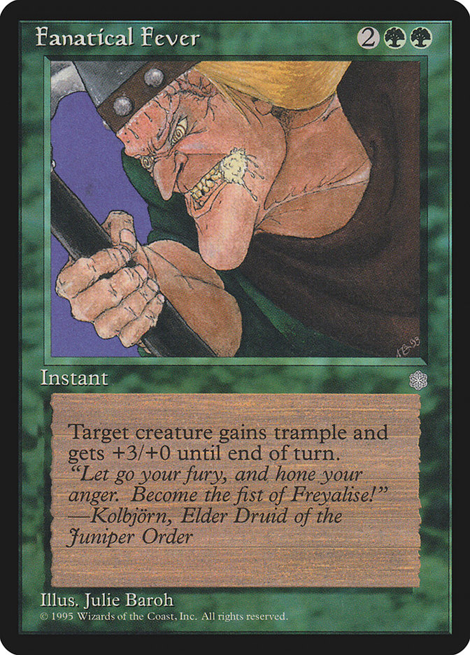 Fanatical Fever [Ice Age] - Magic: The Gathering - Card Brawlers | Quebec | Canada |