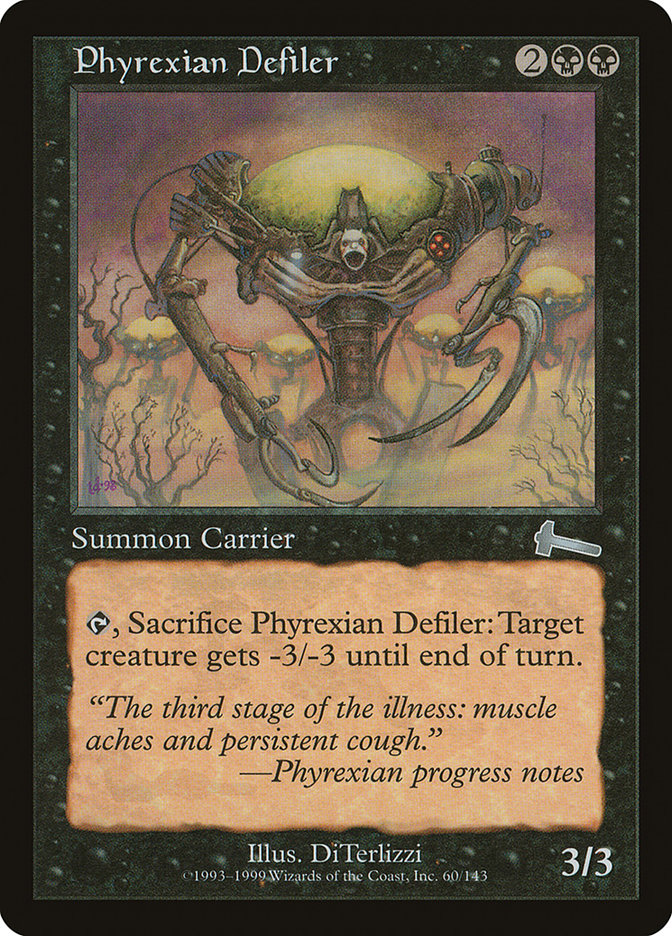 Phyrexian Defiler [Urza's Legacy] - Magic: The Gathering - Card Brawlers | Quebec | Canada |