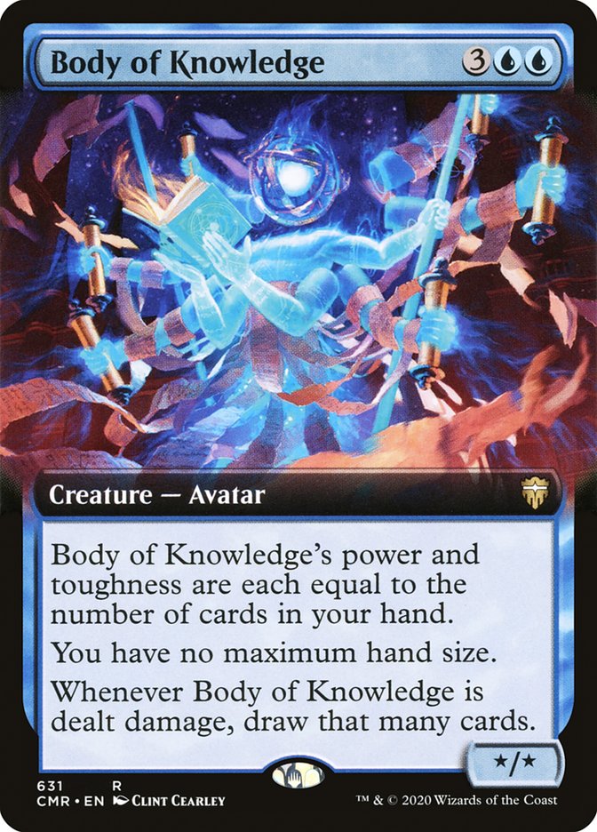 Body of Knowledge (Extended Art) [Commander Legends] - Magic: The Gathering - Card Brawlers | Quebec | Canada |