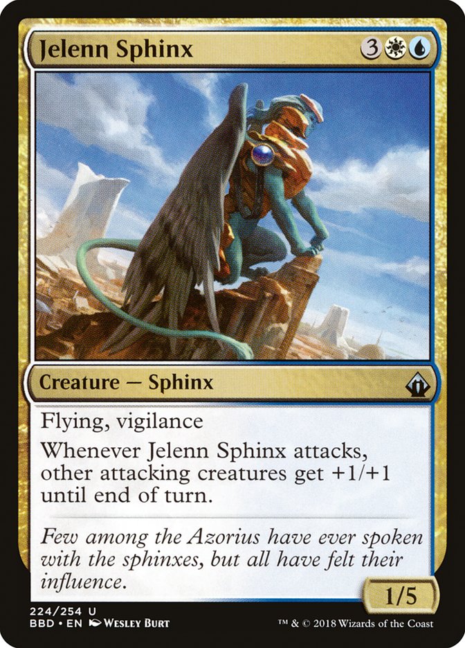 Jelenn Sphinx [Battlebond] - Magic: The Gathering - Card Brawlers | Quebec | Canada |