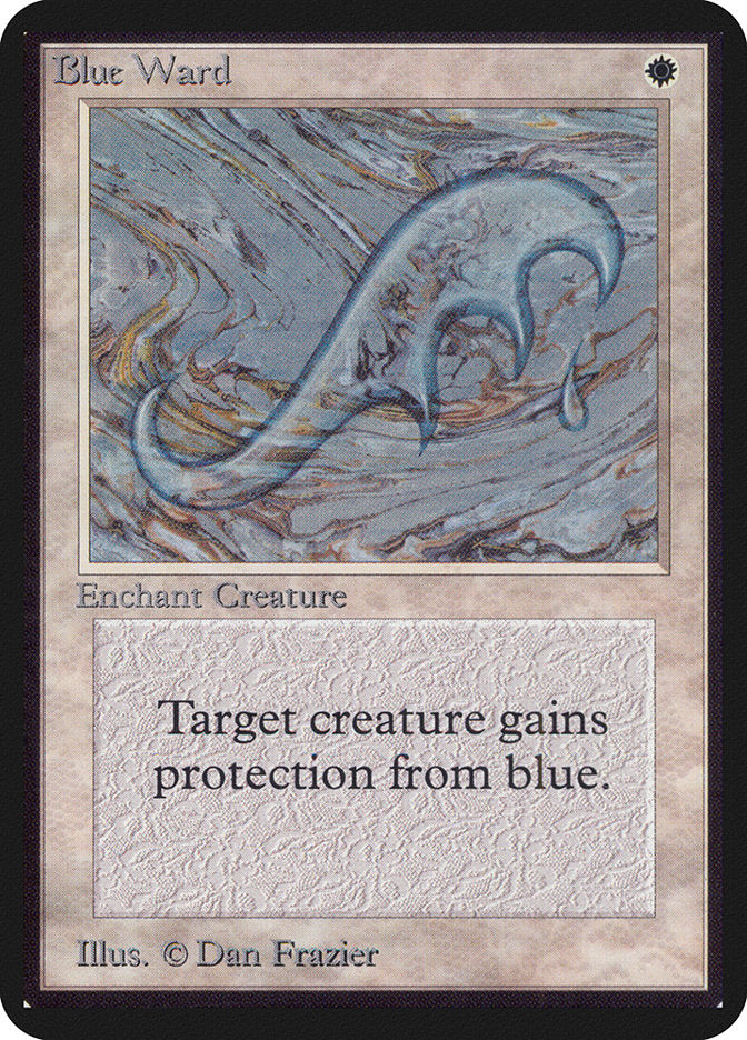 Blue Ward [Alpha Edition] - Magic: The Gathering - Card Brawlers | Quebec | Canada |