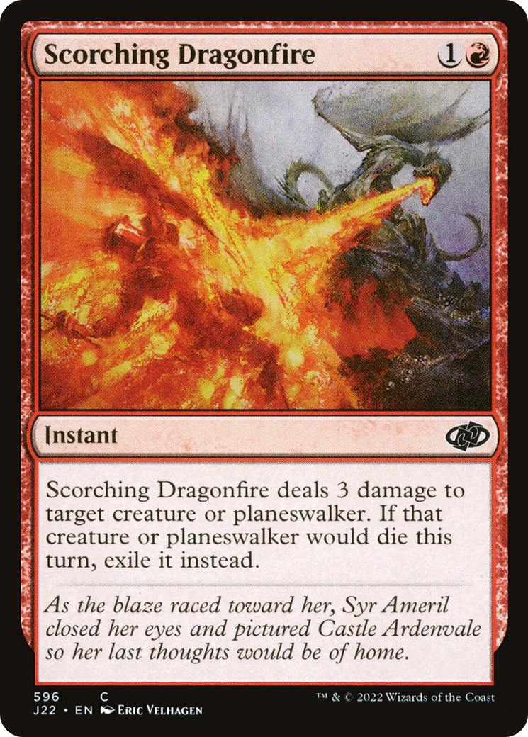 Scorching Dragonfire [Jumpstart 2022] - Magic: The Gathering - Card Brawlers | Quebec | Canada |