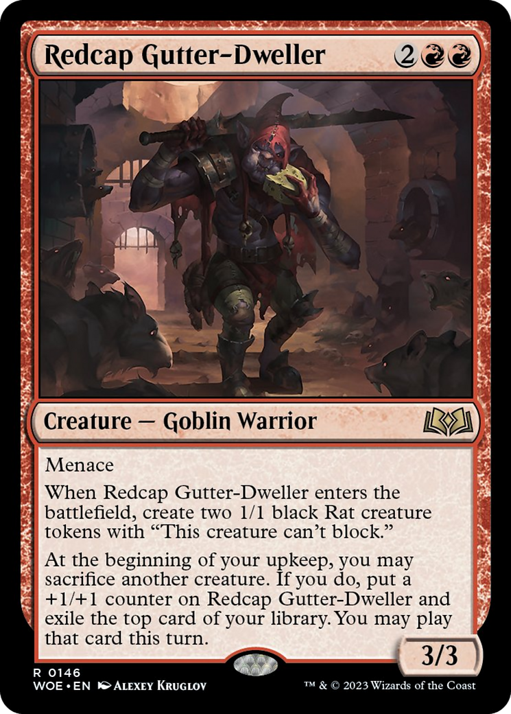 Redcap Gutter-Dweller [Wilds of Eldraine] - Magic: The Gathering - Card Brawlers | Quebec | Canada |
