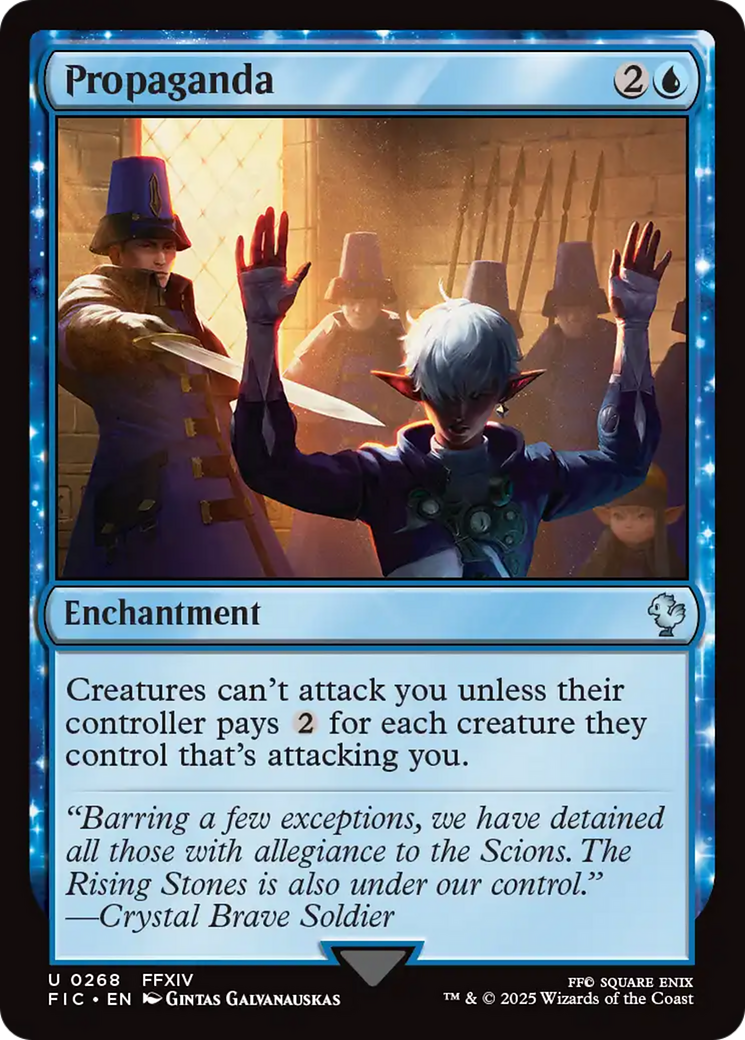 Propaganda [FINAL FANTASY Commander] - Magic: The Gathering - Card Brawlers | Quebec | Canada |