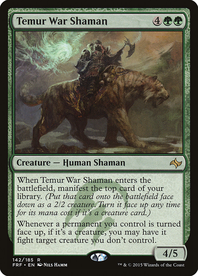 Temur War Shaman [Fate Reforged] - Magic: The Gathering - Card Brawlers | Quebec | Canada |