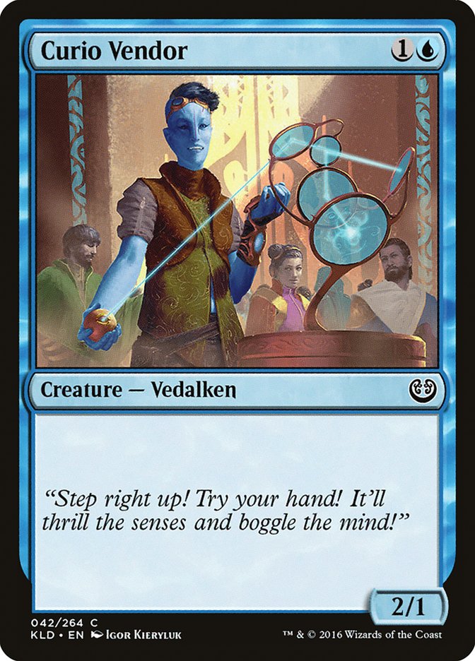 Curio Vendor [Kaladesh] - Magic: The Gathering - Card Brawlers | Quebec | Canada |