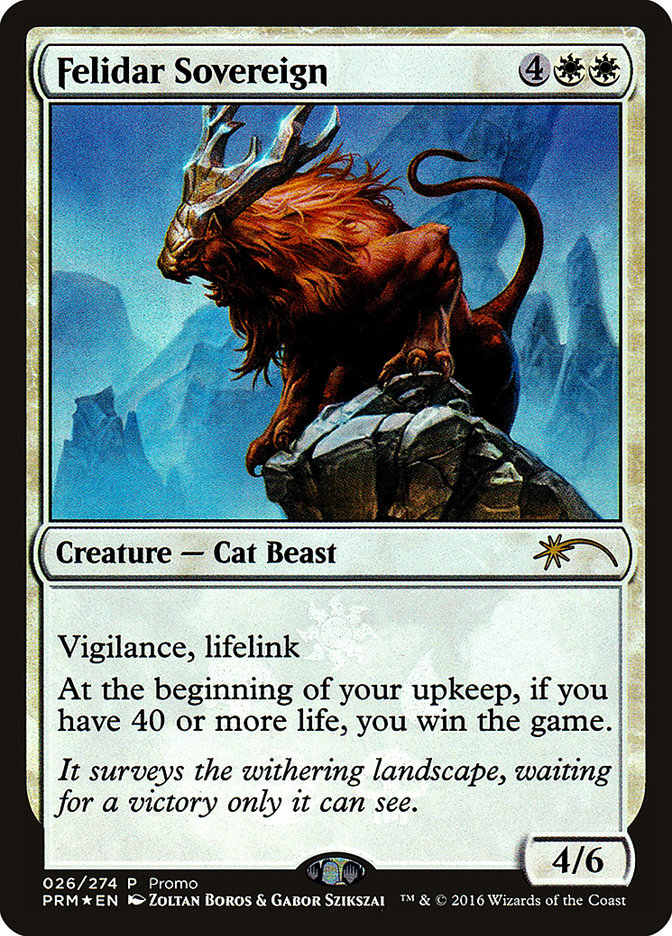 Felidar Sovereign [Resale Promos] - Magic: The Gathering - Card Brawlers | Quebec | Canada |