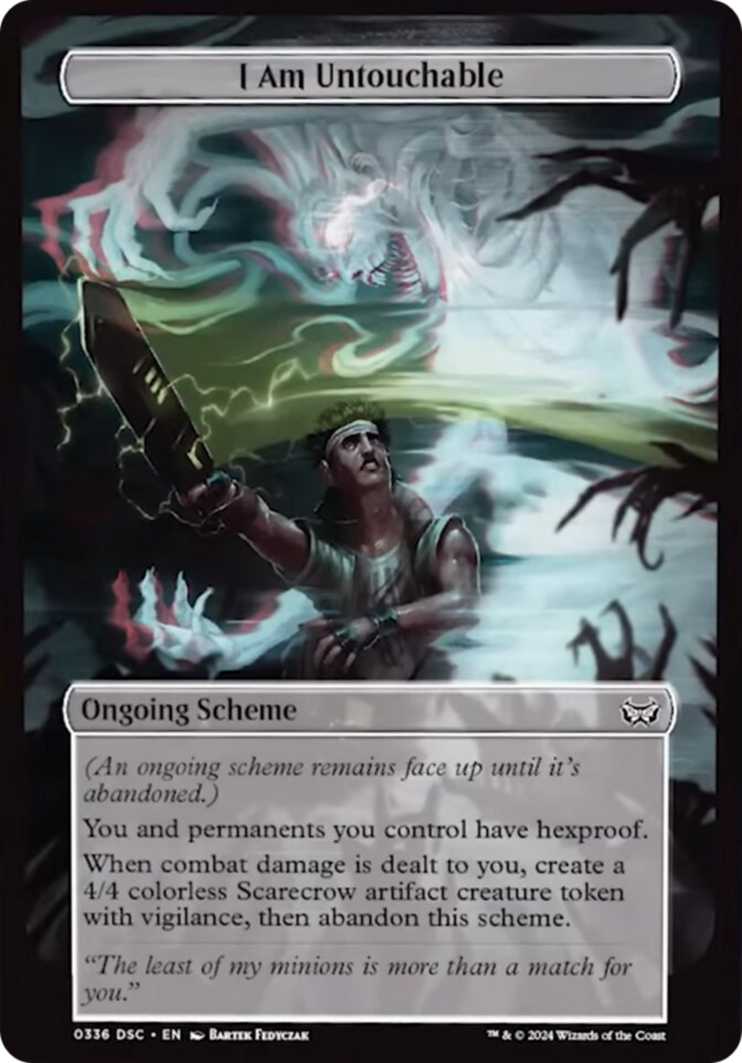 I Am Untouchable (Full Art) [Duskmourn: Archenemy] - Magic: The Gathering - Card Brawlers | Quebec | Canada |