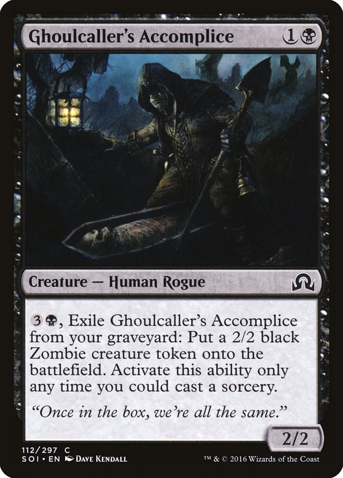 Ghoulcaller's Accomplice [Shadows over Innistrad] - Magic: The Gathering - Card Brawlers | Quebec | Canada |