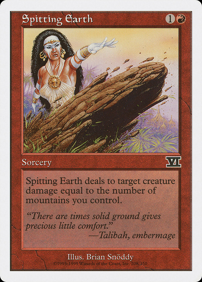 Spitting Earth [Classic Sixth Edition] - Magic: The Gathering - Card Brawlers | Quebec | Canada |
