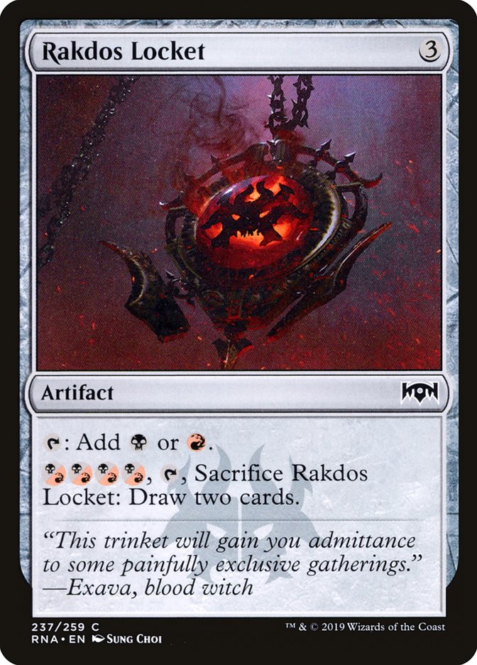 Rakdos Locket [Ravnica Allegiance] - Magic: The Gathering - Card Brawlers | Quebec | Canada |