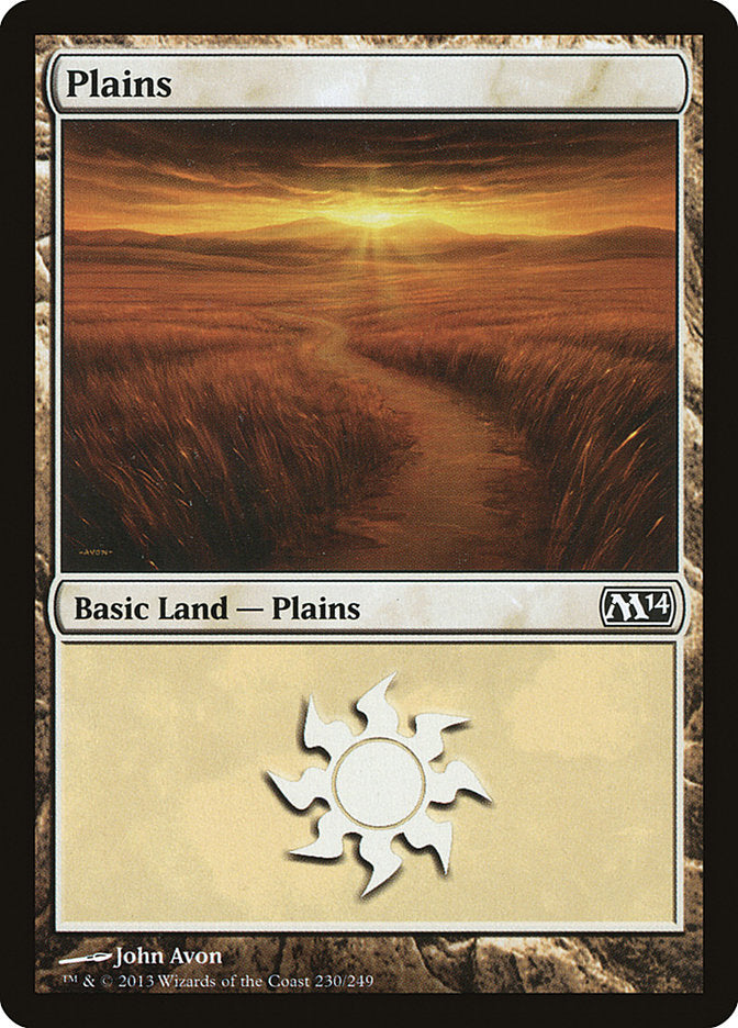 Plains (230) [Magic 2014] - Magic: The Gathering - Card Brawlers | Quebec | Canada |