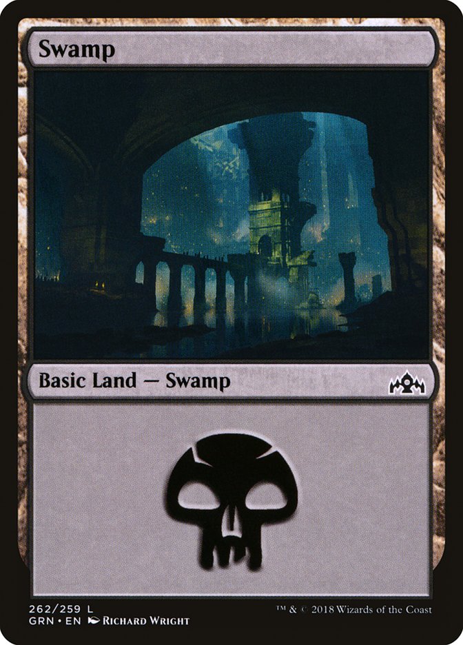 Swamp (262) [Guilds of Ravnica] - Magic: The Gathering - Card Brawlers | Quebec | Canada |